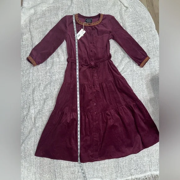 Johnny Was kappa midi dress cotton  NWT Size‎ XS - Picture 4 of 9